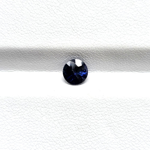 BS2604 1.12 Ct Natural Blue Sapphire, Round, Sri Lanka