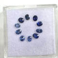 SL2606 4.5 Ct Natural Mix Color Sapphire Lot, 10 Pcs, Sri Lanka