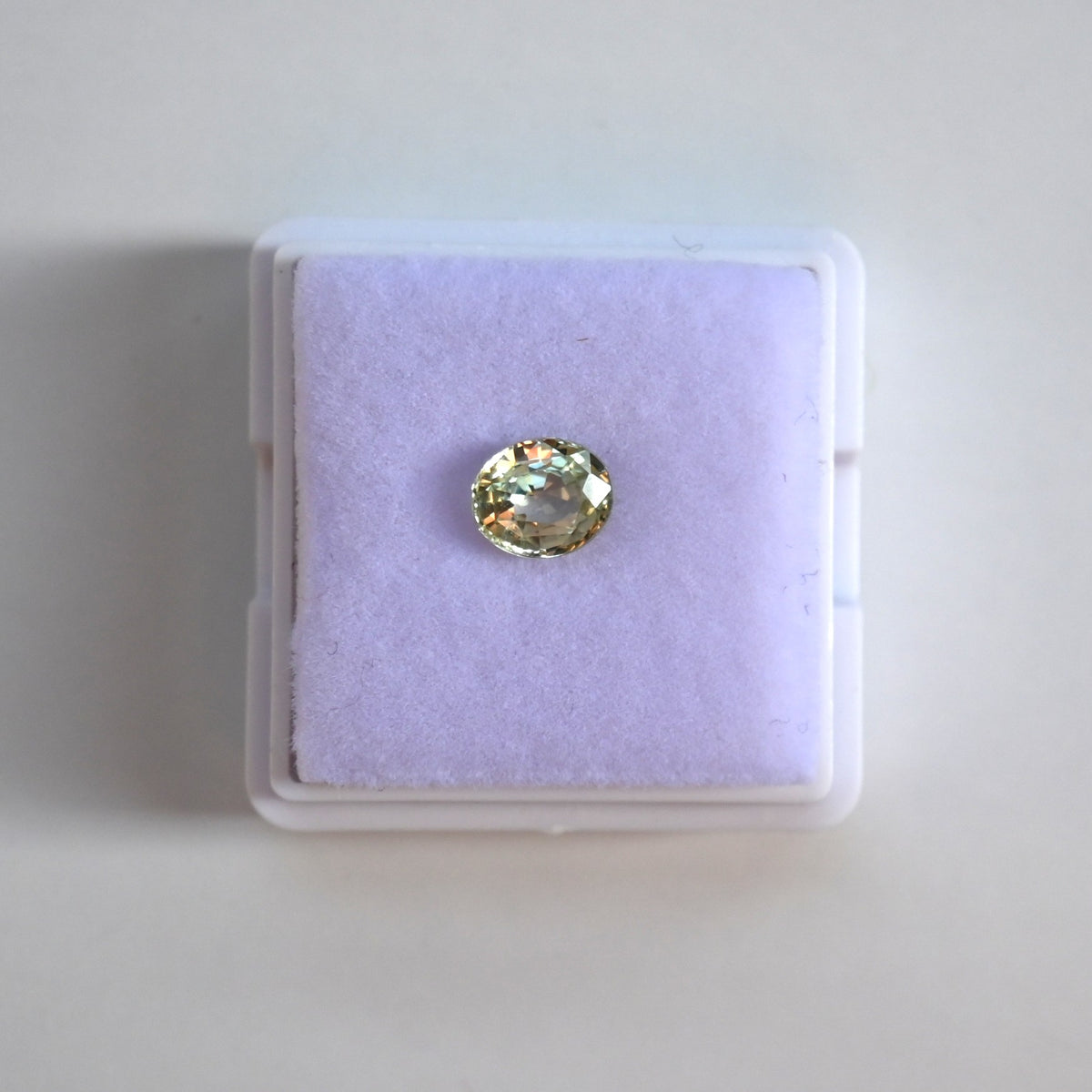 SAG005 1.14ct Mint Green Sapphire - Refined Ceylon Oval