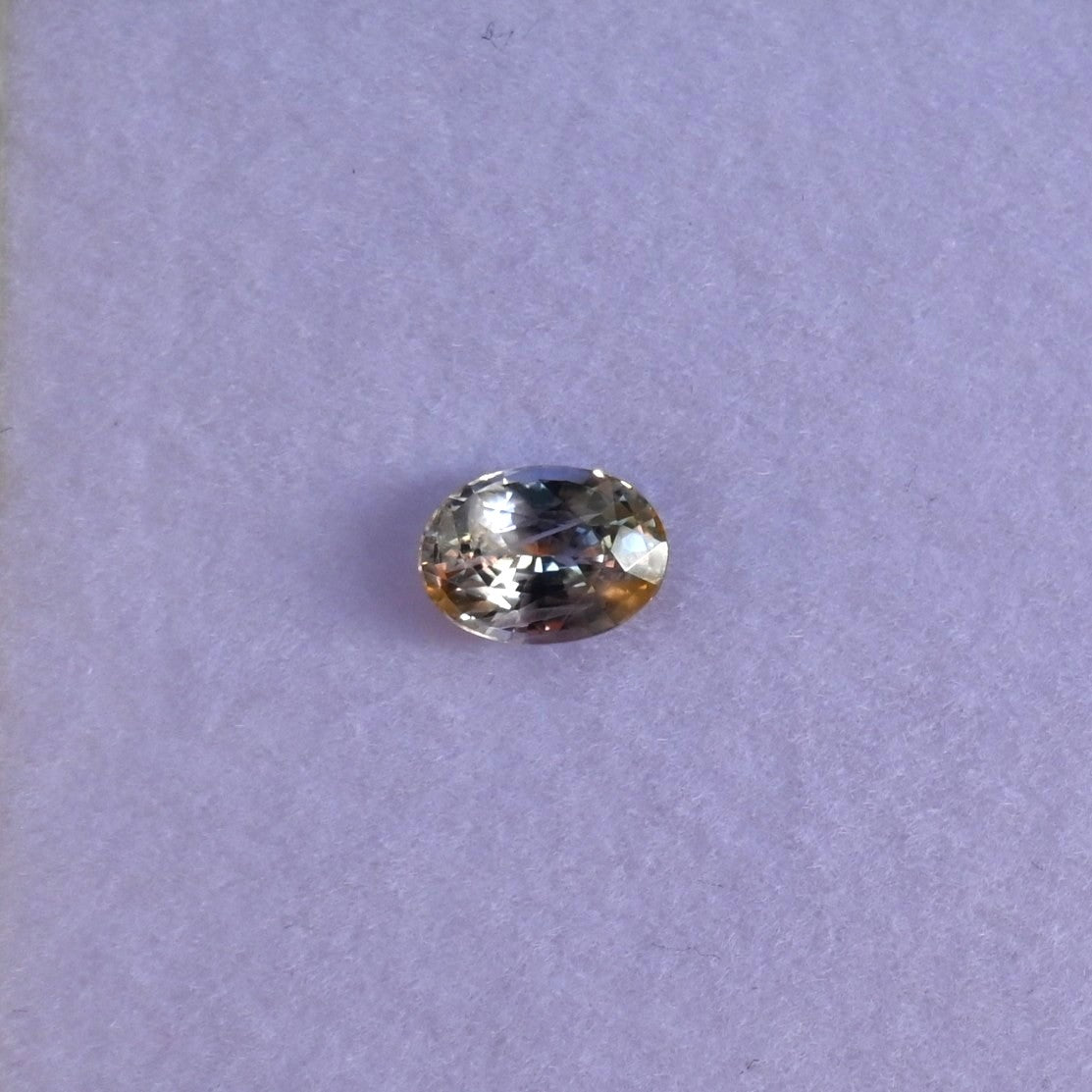 SAC001 1.13ct Colorless White Sapphire - Diamond Alternative