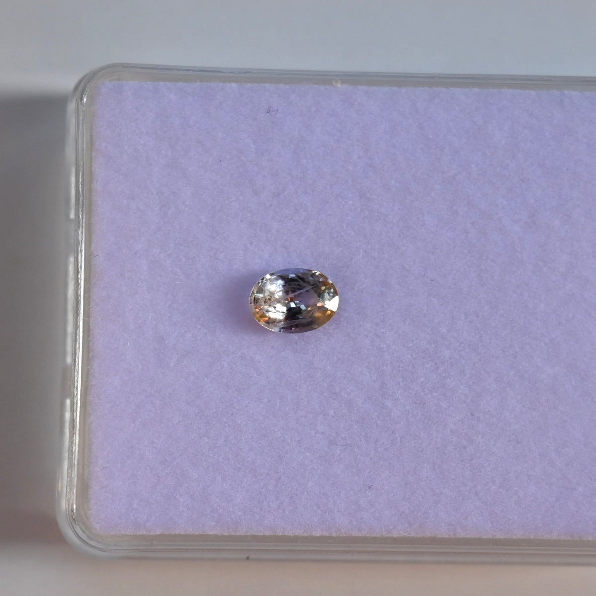 SAC001 1.13ct Colorless White Sapphire - Diamond Alternative