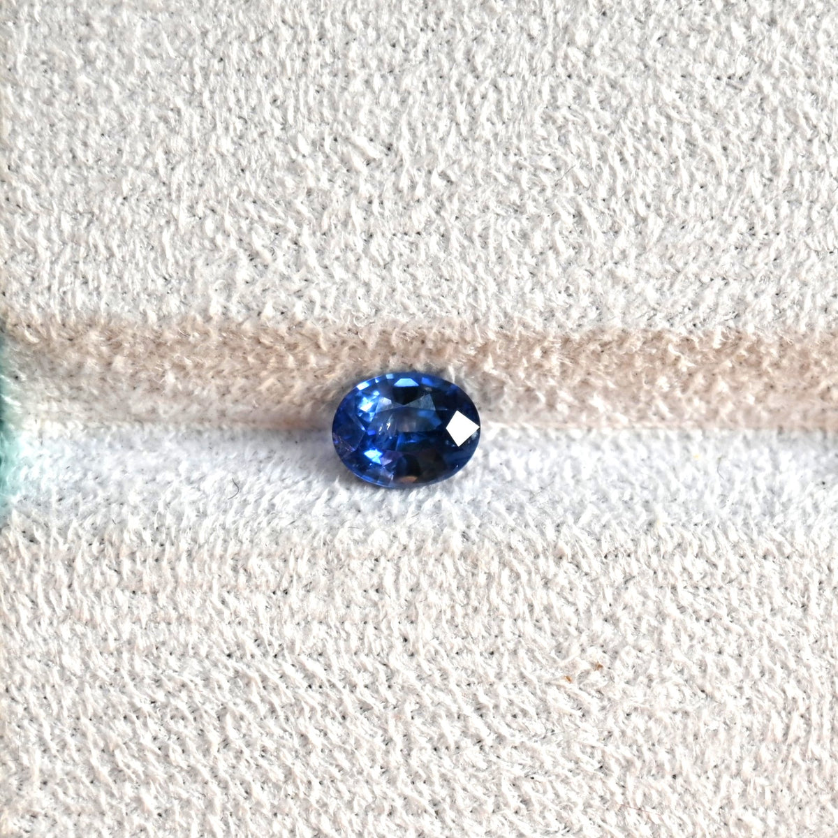 SA0001 1.63ct Natural Blue Sapphire Oval - Certified Ceylon Origin