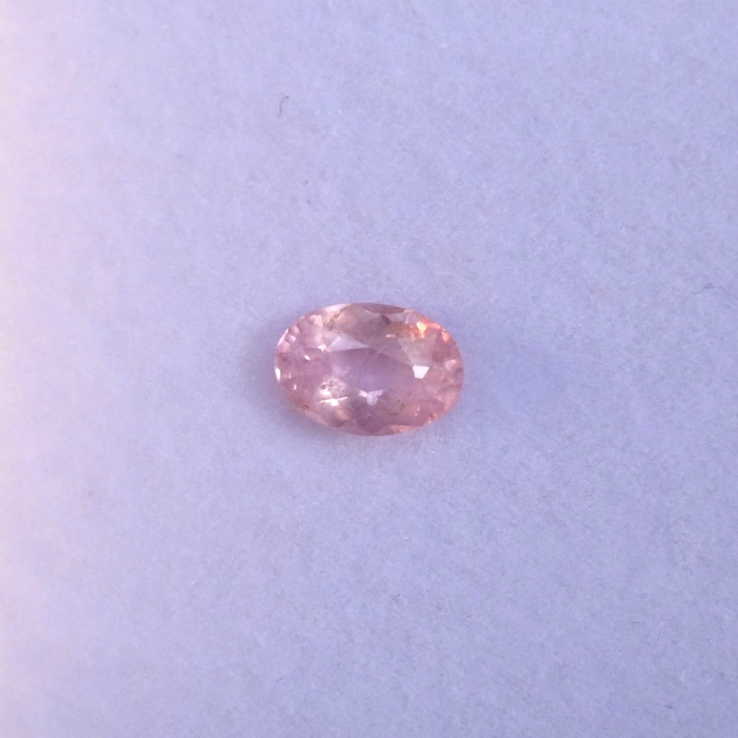 SAP003 0.93ct Natural Pink Sapphire - Delicate Rose Oval