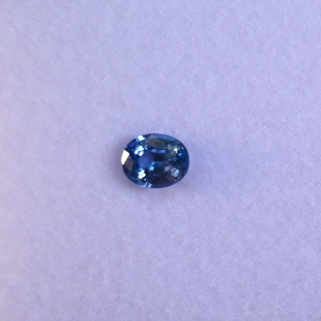 SA0009 0.84ct Vivid Blue Ceylon Sapphire - Oval Cut