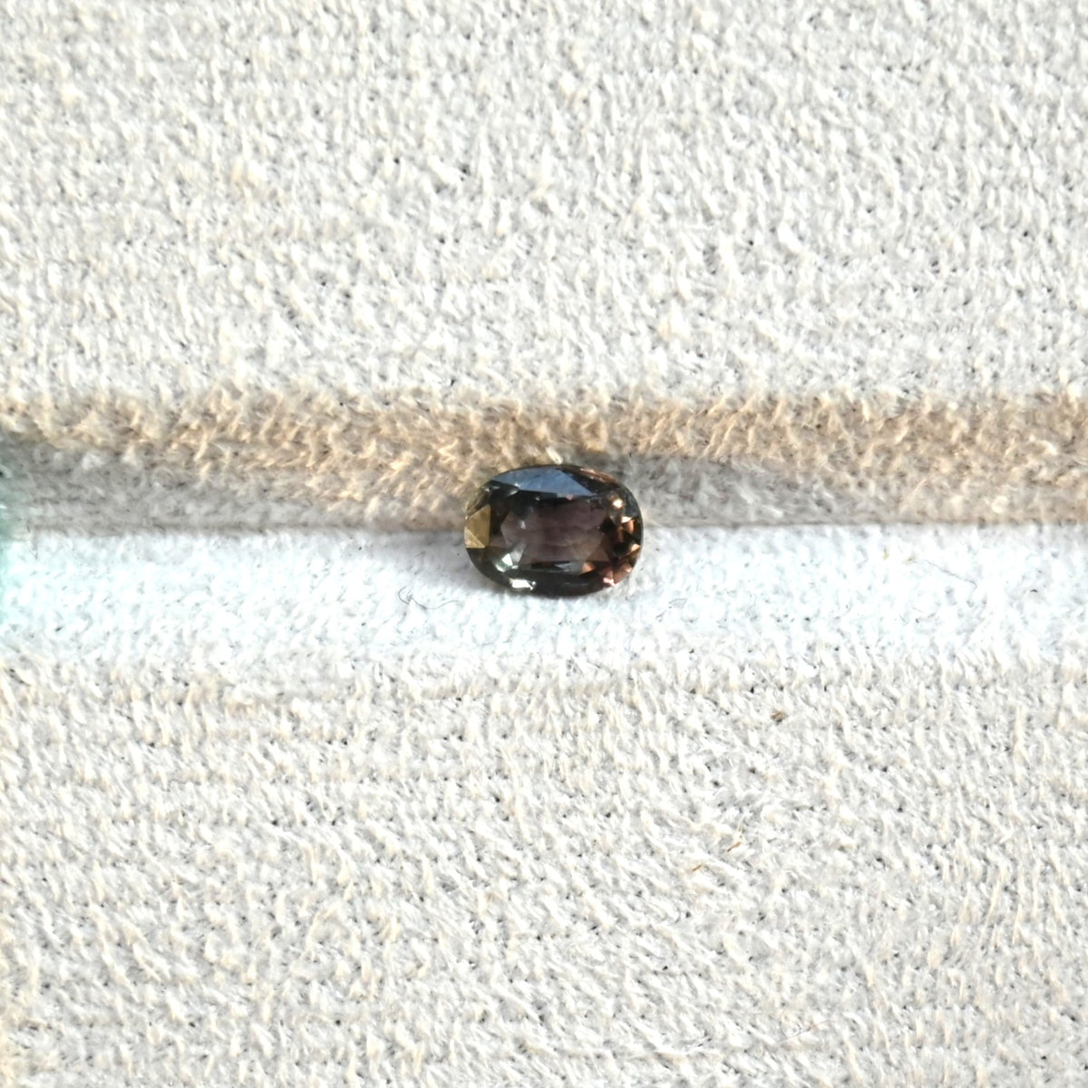 SAG002 1.24ct Deep Sage Green Sapphire - Ceylon Oval