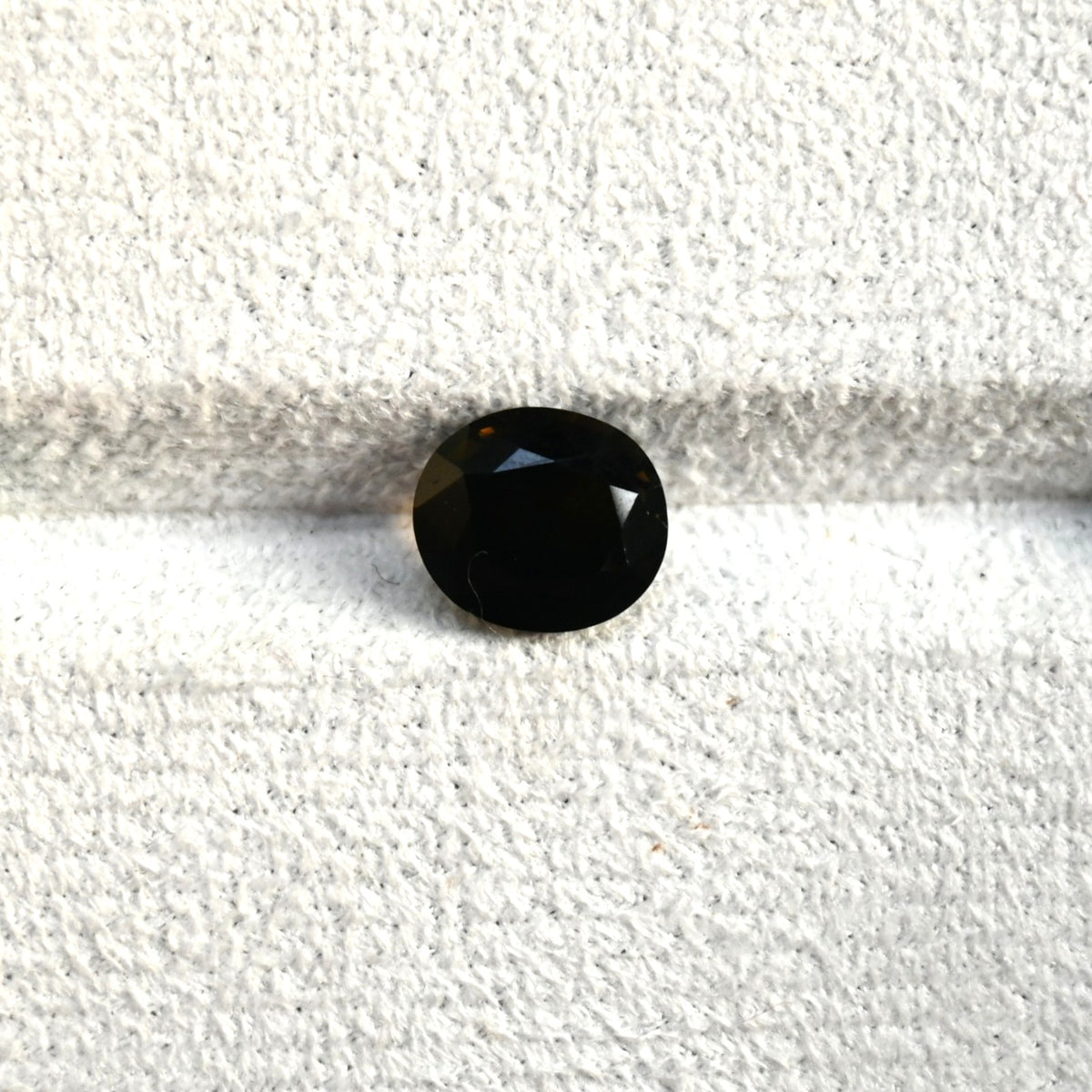 TO0001 3.87ct Midnight Black Tourmaline Oval - Sri Lanka