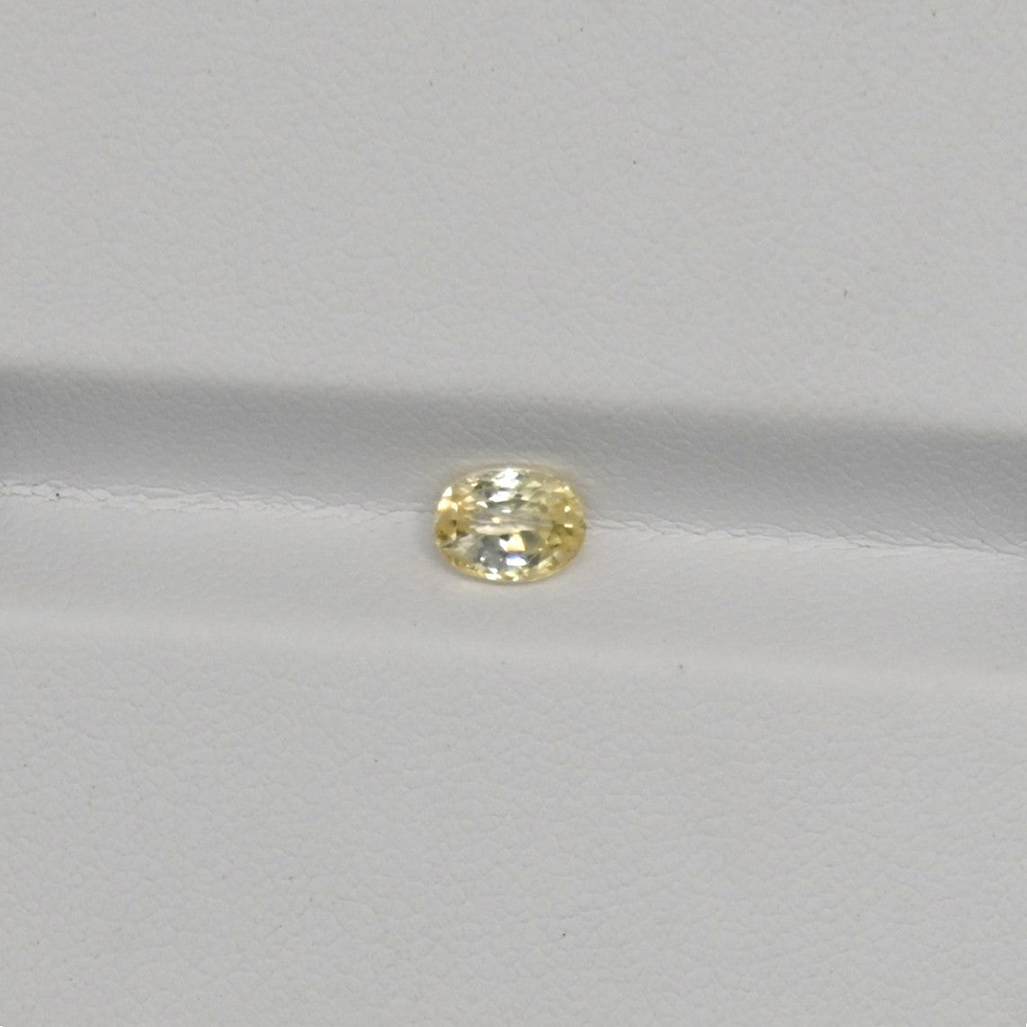 SAY004 1.09ct Canary Yellow Sapphire Oval - Oriagems Selection
