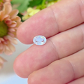 FS2609 1.10 Ct Natural White Sapphire, Oval, Sri Lanka