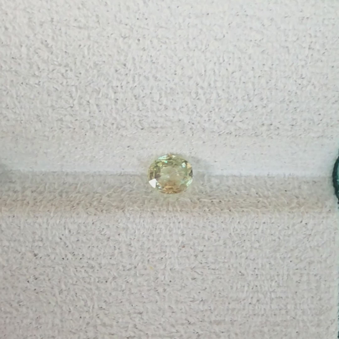 SAG005 1.14ct Mint Green Sapphire - Refined Ceylon Oval