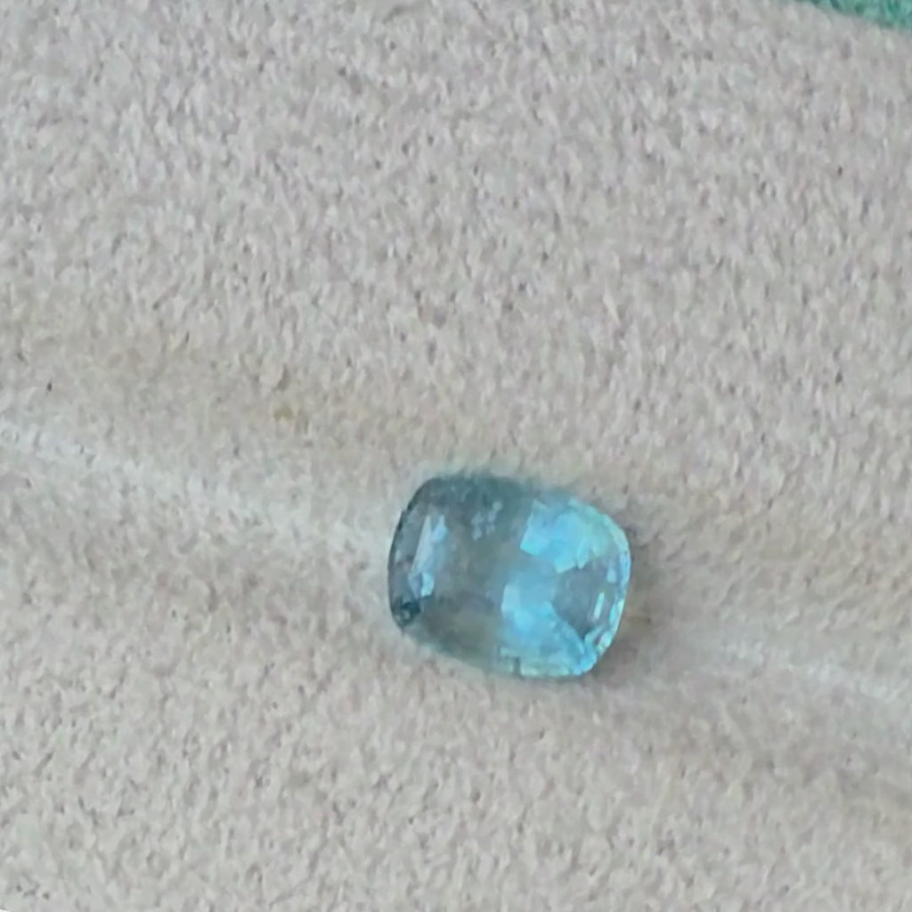 AQ0001 2.56ct Ocean Blue Aquamarine - Premium Cushion Cut